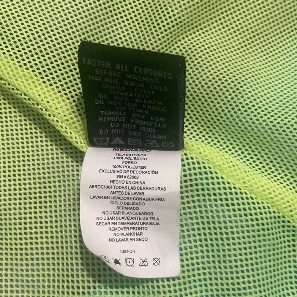 Free Country Windbreaker/ Rain jacket hooded size Medium - Picture 6 of 11